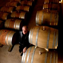 John Howard in the Barrel Cellar